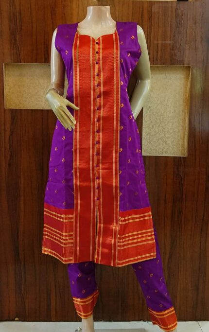 Paithani Kurti Set